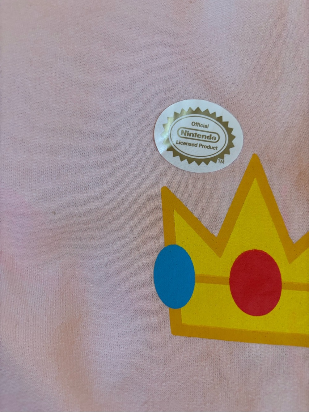 Nintendo Pink Princess Peach Graphic Hoodie - Picture 4 of 7